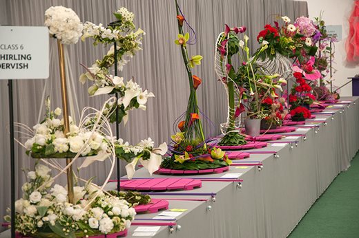 NAFAS displays at the Wisley Flower Show