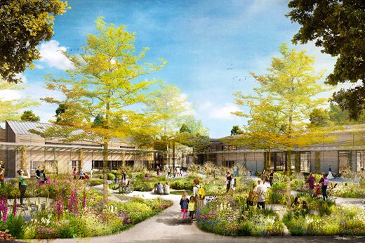 Design for the National Centre for Horticultural Science at RHS Garden Wisley Design for the National Centre for Horticultural Science at RHS Garden Wisley